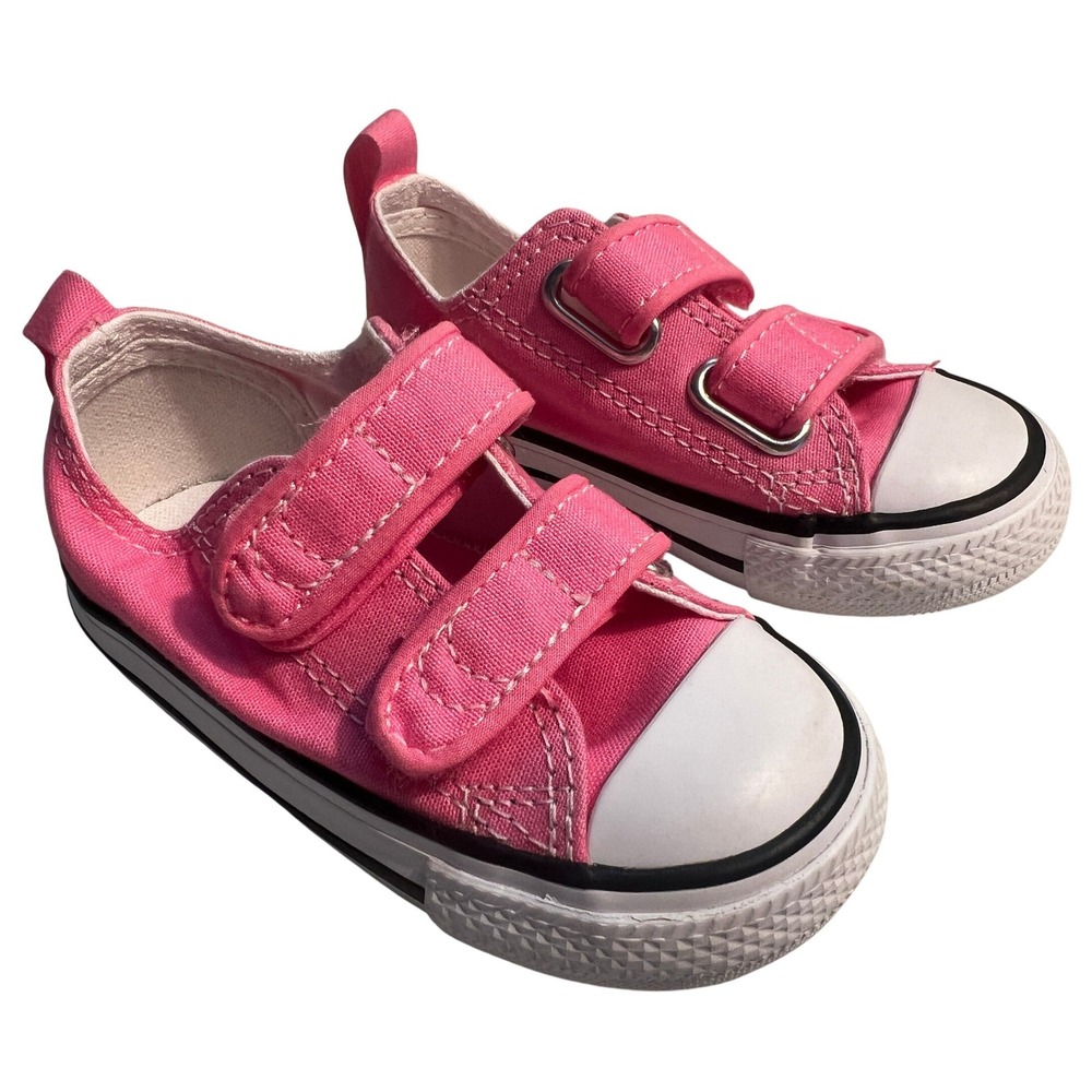 Converse Chuck Taylor‎ All Start Stay-Put Closure Pink Sneaker Baby SZ 6